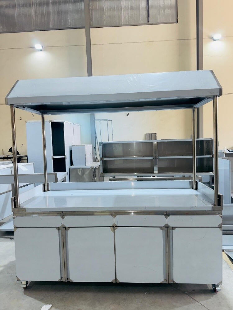 Working Table with Cabinet meter - 1