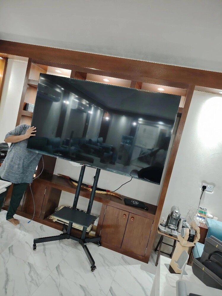 Trolley Tv Stand 45 to 75 inches - 1
