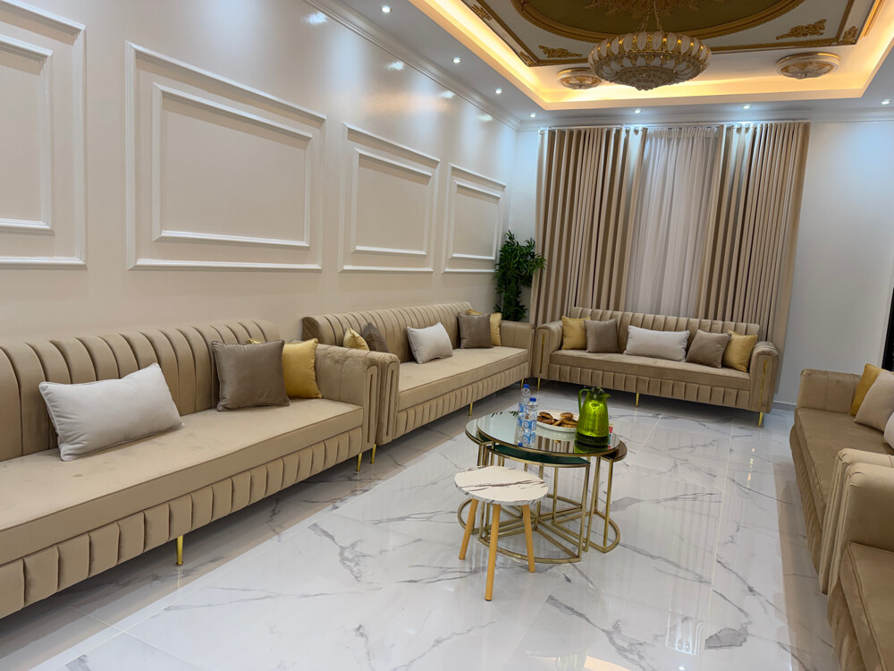 طقم كنب جديد جاهز للبيع - 3