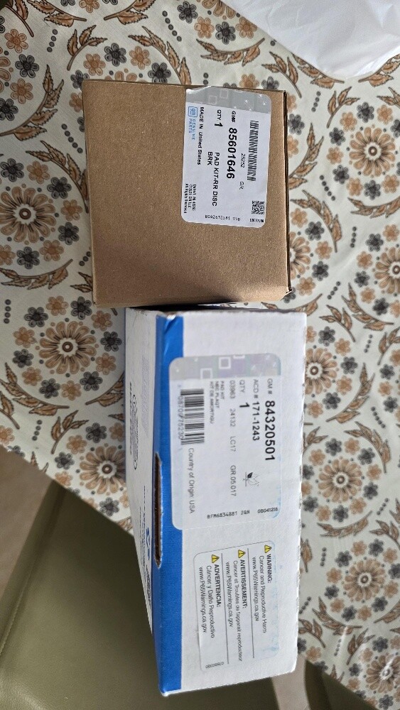 front and rear brake disc - 3