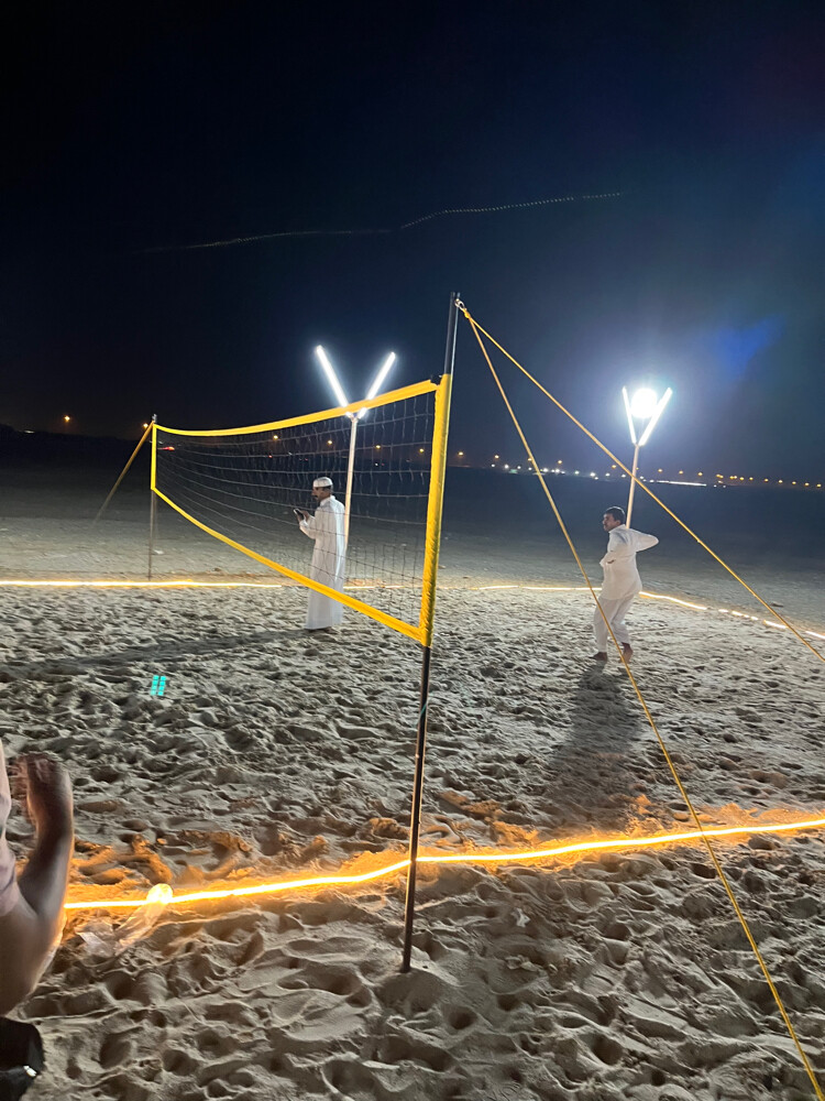 Volleyball net set - 2