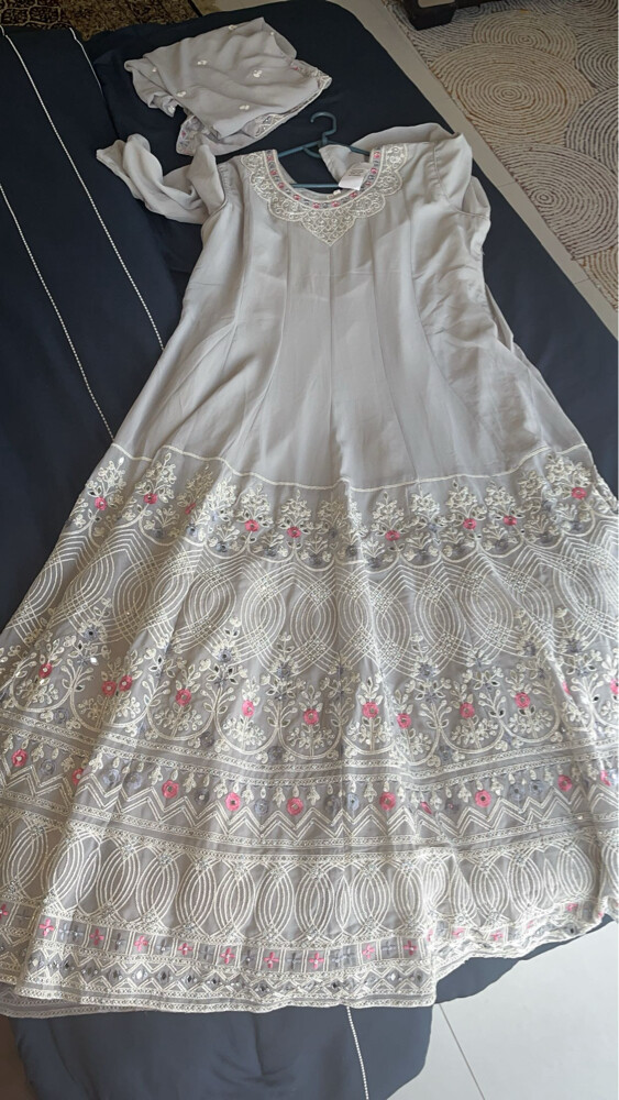 Gown Type dress with a Dupatta - 1
