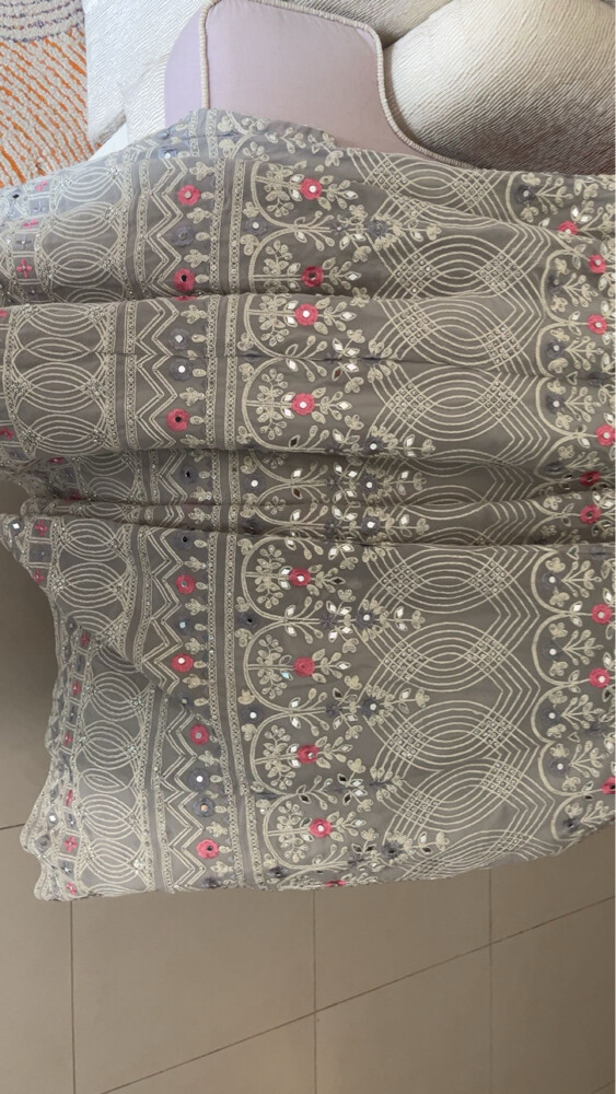 Gown Type dress with a Dupatta - 5