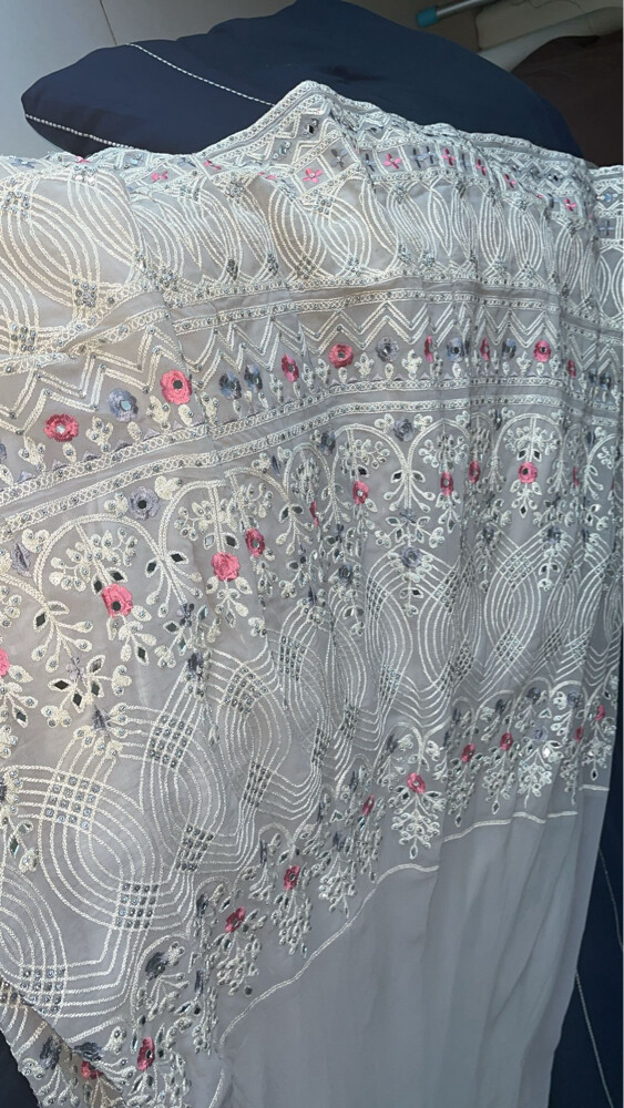 Gown Type dress with a Dupatta - 4