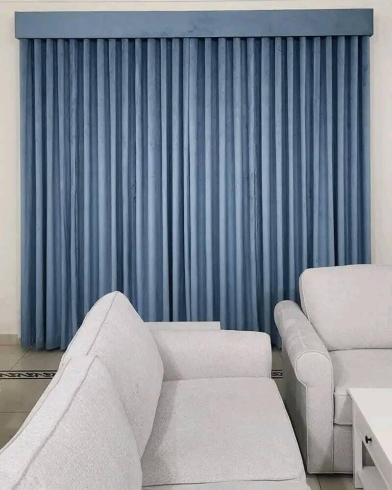 New sofa curtains making doha - 11