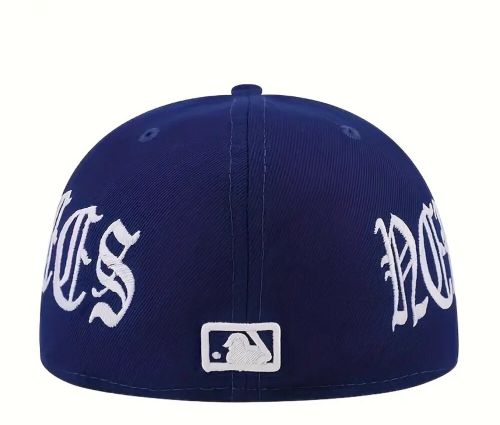 fitted Hat Red and Blue - 2