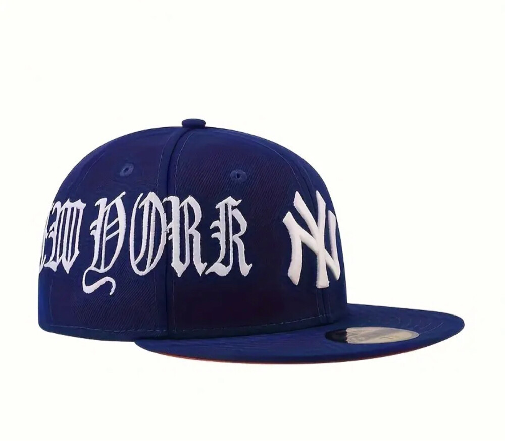 fitted Hat Red and Blue - 3
