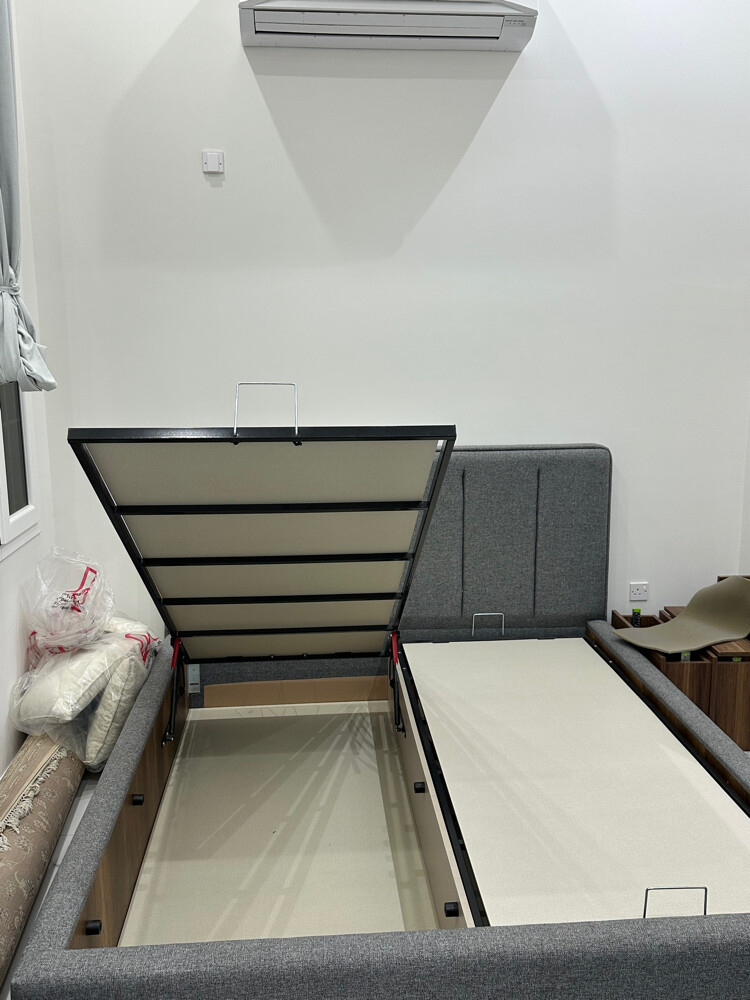 Super king bed size with storge - 2