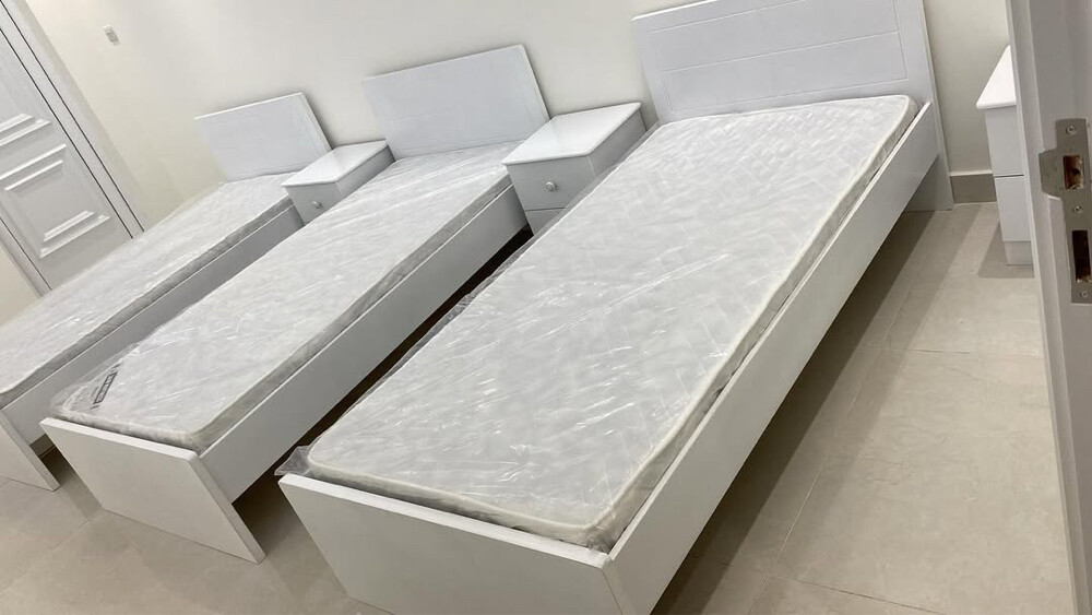 New Metal Single bed , Steel Bed - 6