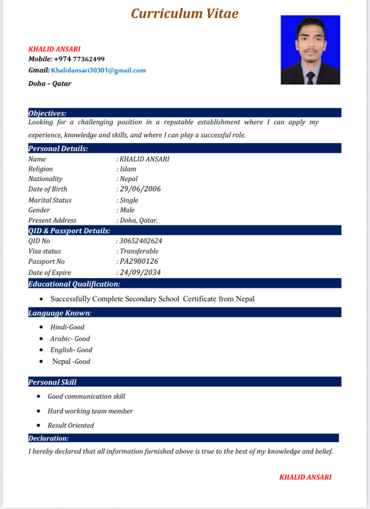Khalid Ansari - 1