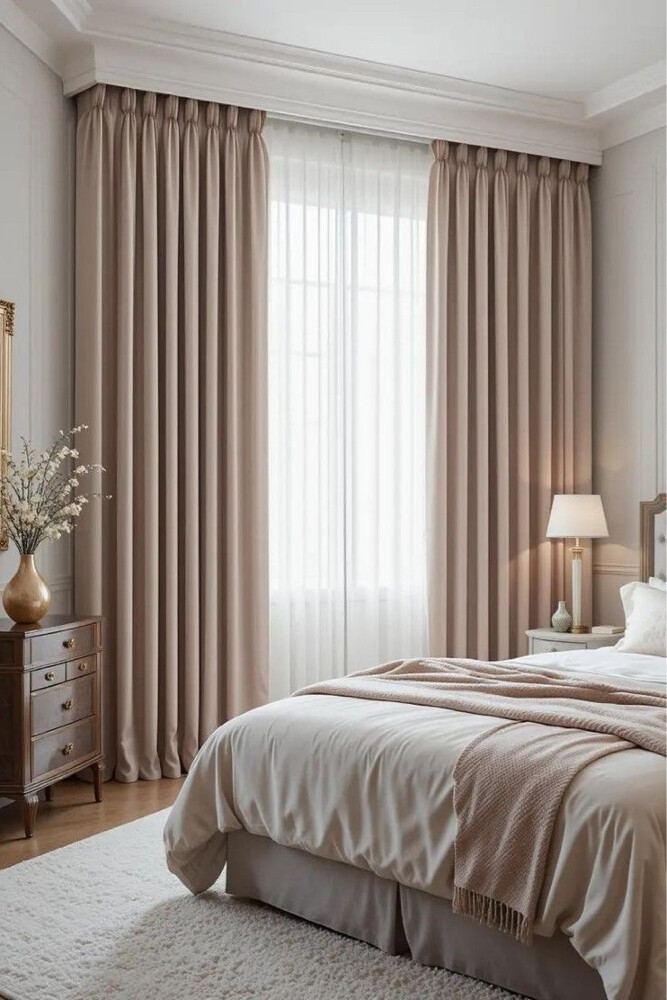 Curtains bedroom master suite - 4