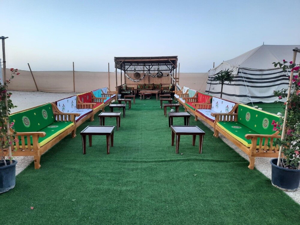 كنب مغربي سجاد طاولات - 2