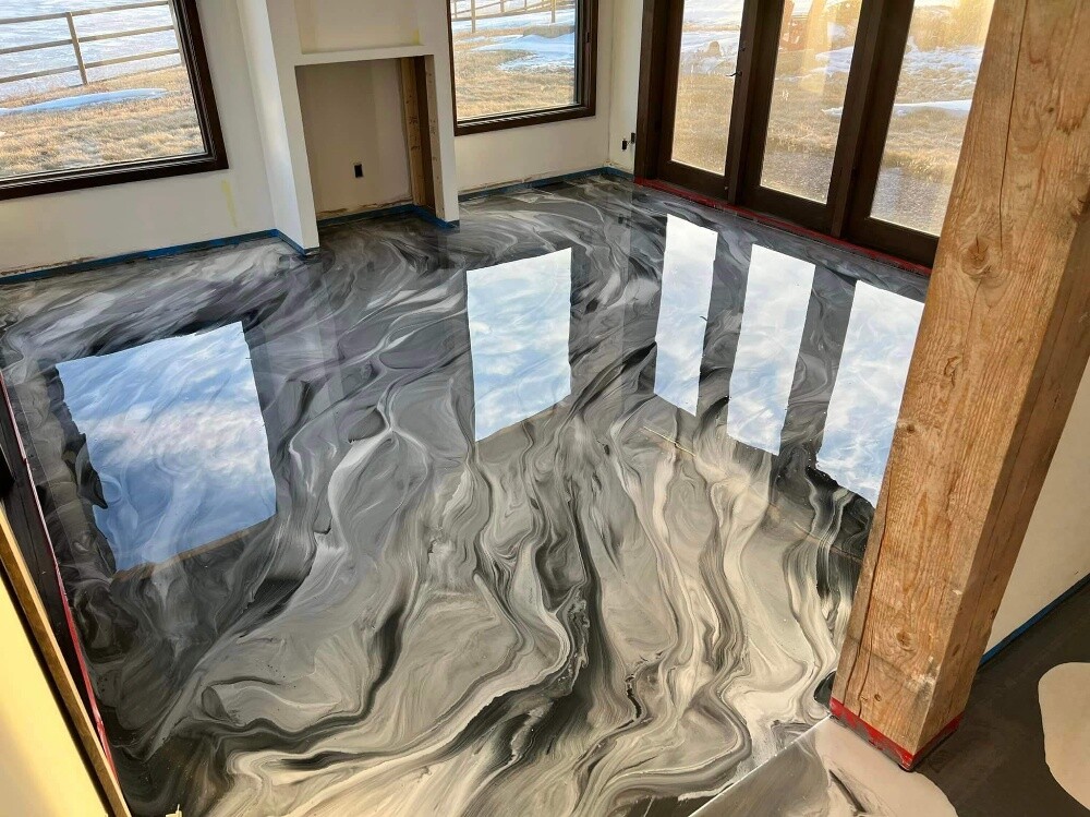 Swift luxury epoxy floor coating - 6