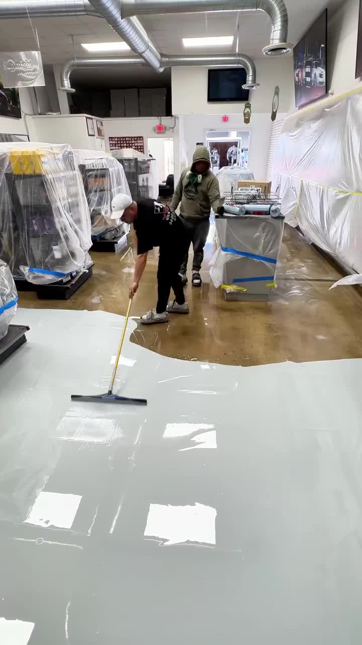 Swift luxury epoxy floor coating - 1