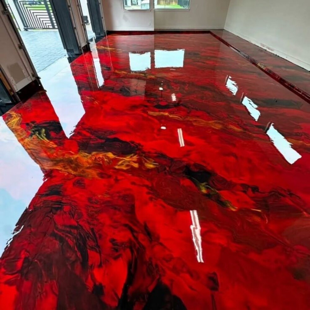 Swift luxury epoxy floor coating - 12