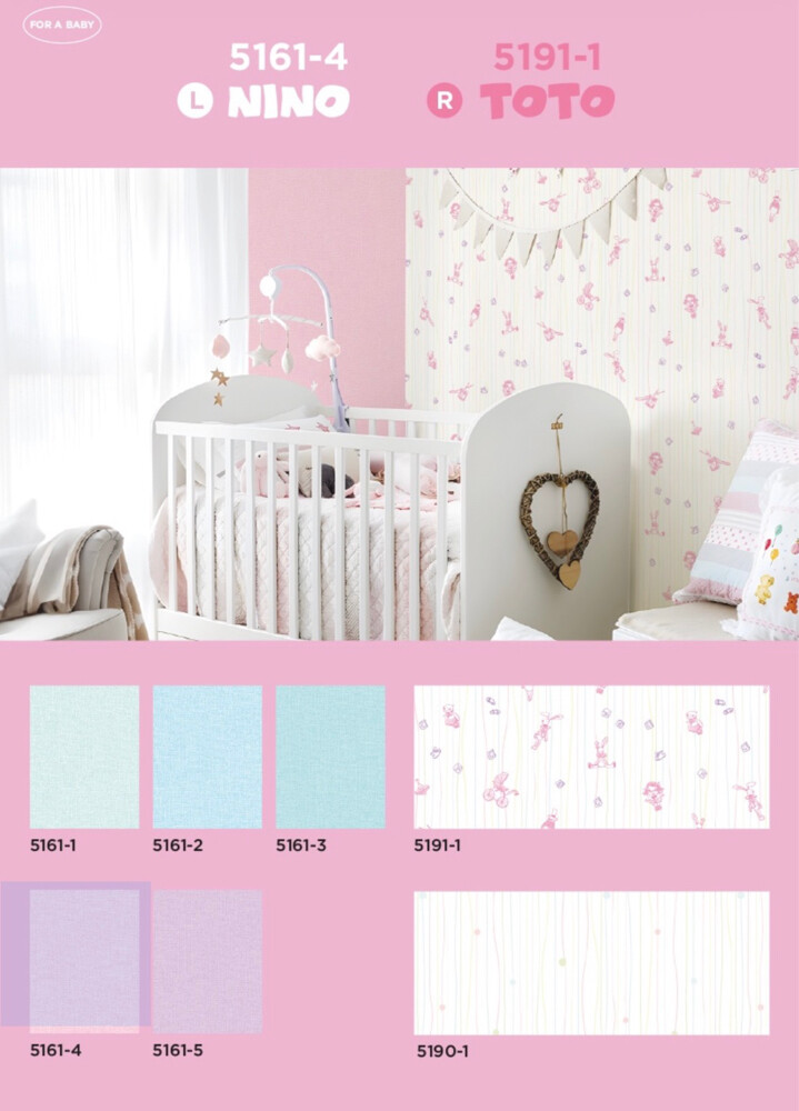 Baby Room wallpaper Wall  - 5