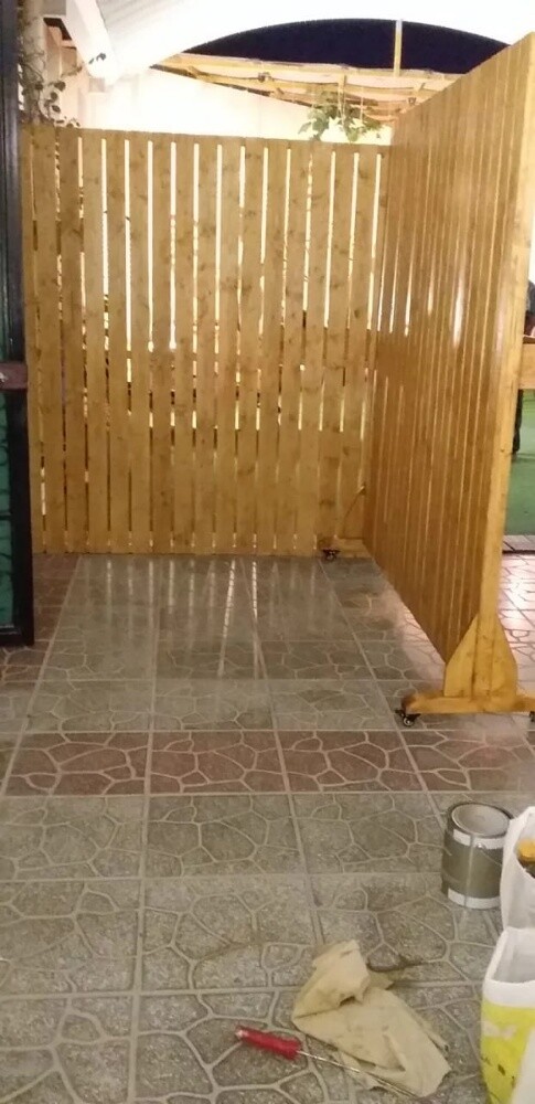 Making safety gate partition - 1