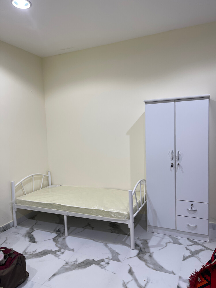 New Single Bed ,Mattress ,Cabinet - 1