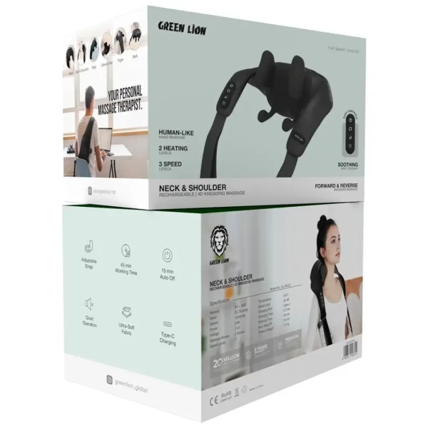 Green Lion Neck & Shoulder 4D - 4