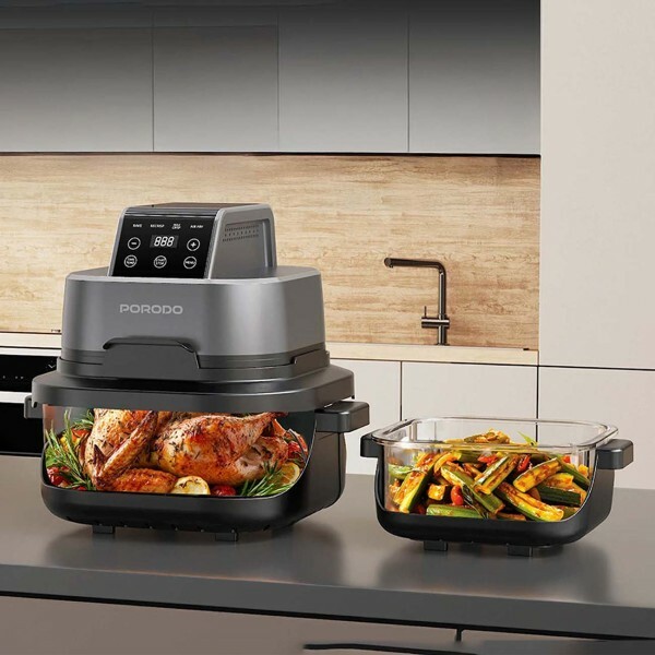 Porodo 4 in 1 Air Fryer - 4