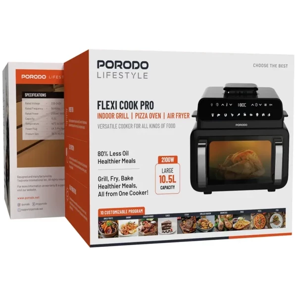 Porodo Flexi Cook Pro Grill - 3
