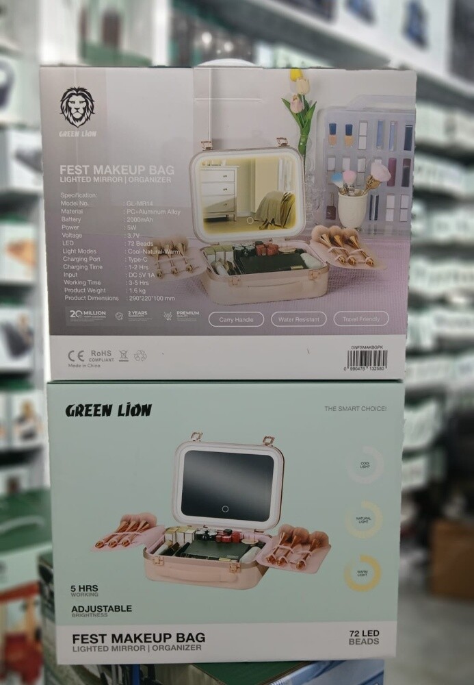 Fest Make up Bag with Mirror ligh - 1
