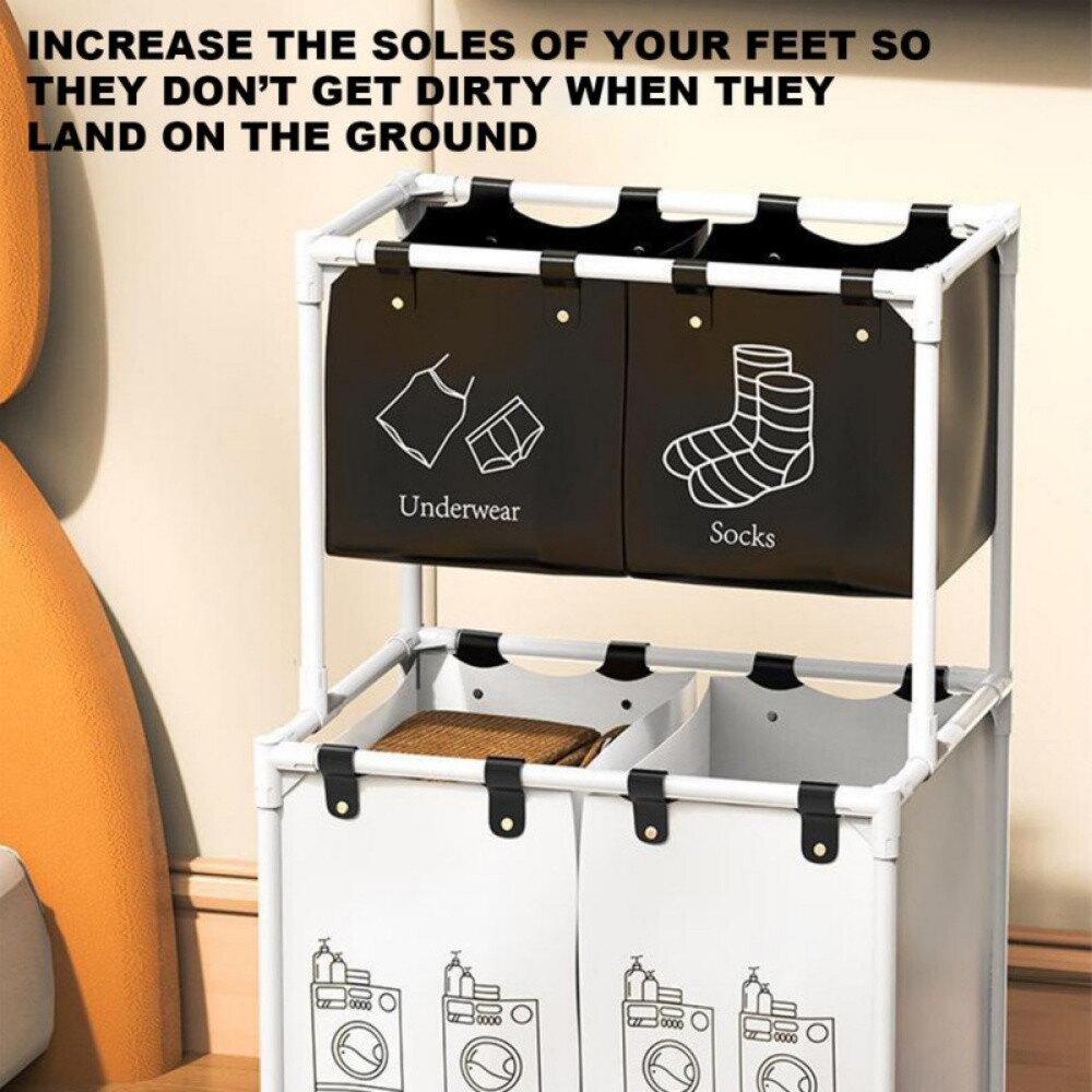 Foldable Laundry Basket - 4