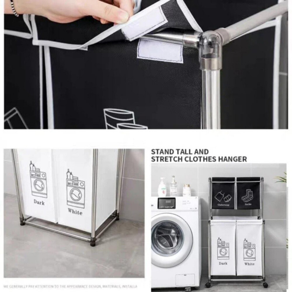 Foldable Laundry Basket - 5