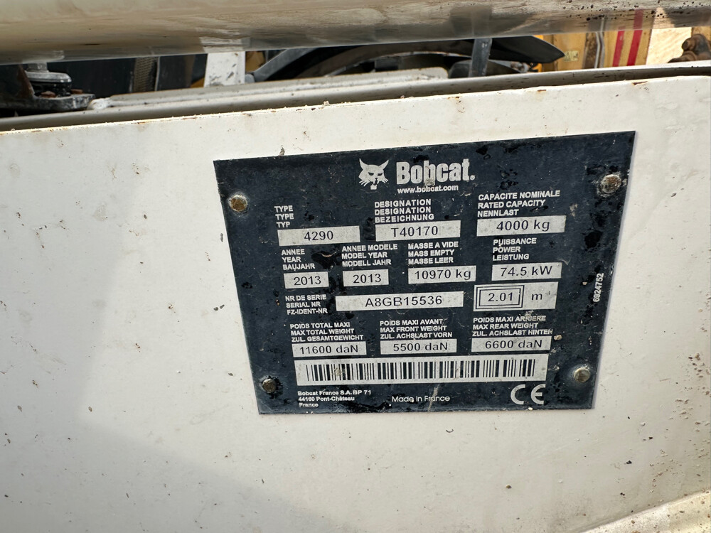 Bobcat T40170 Telehandler 2013 - 2