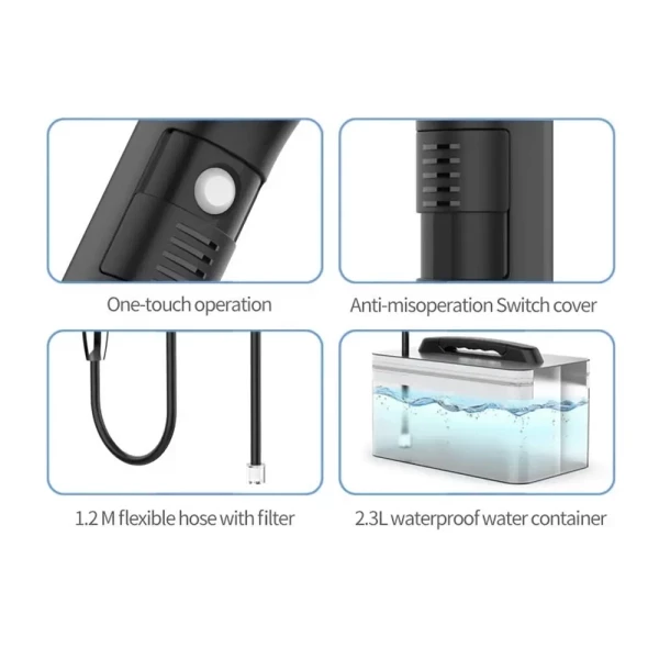 Bidet Sprayer TypeC Rechargeable - 3