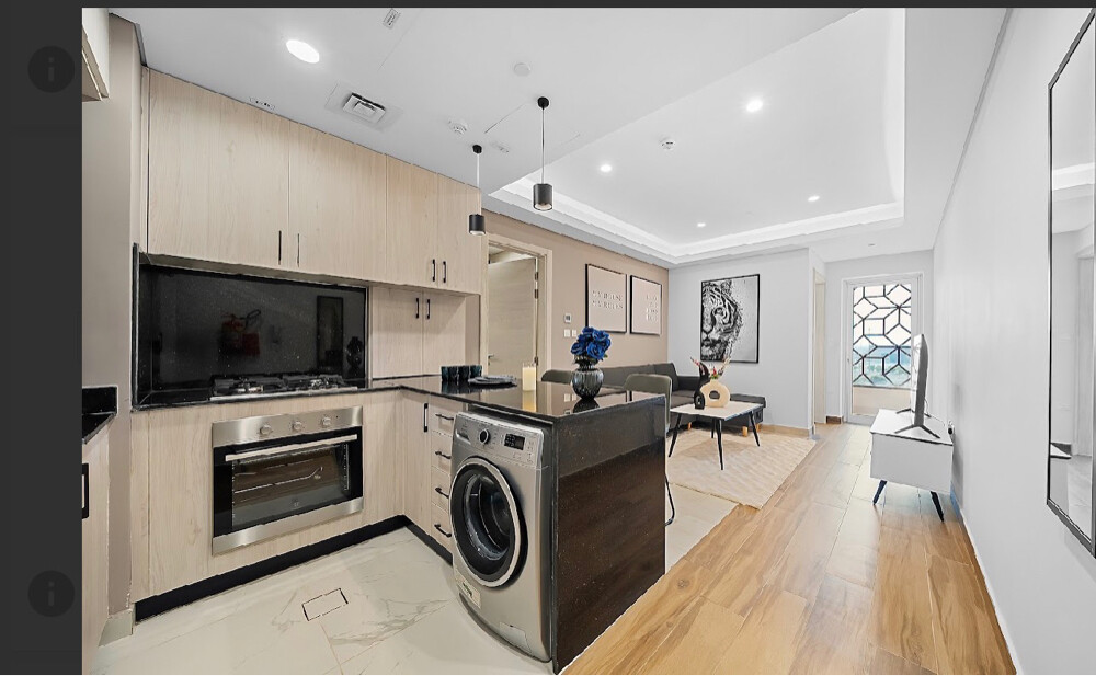 Fully Furnished) - 1 Bedroom - 3