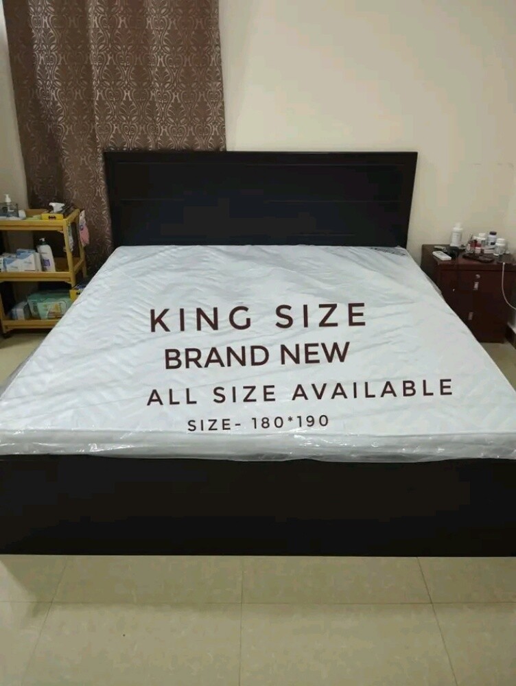 new wooden all size bed sale - 9