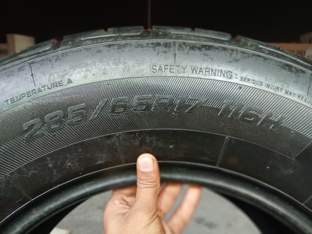 285/65/R17.Sunap Brand - 3