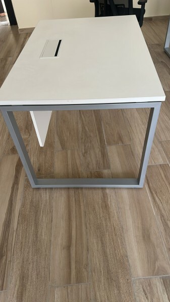 staff office desk white - 3