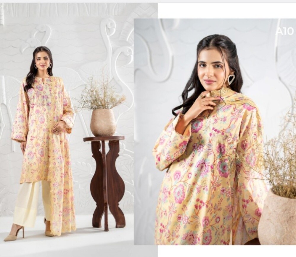 ruhey suken by gull Jee 3 piece - 10
