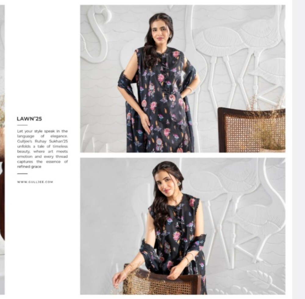 ruhey suken by gull Jee 3 piece - 5