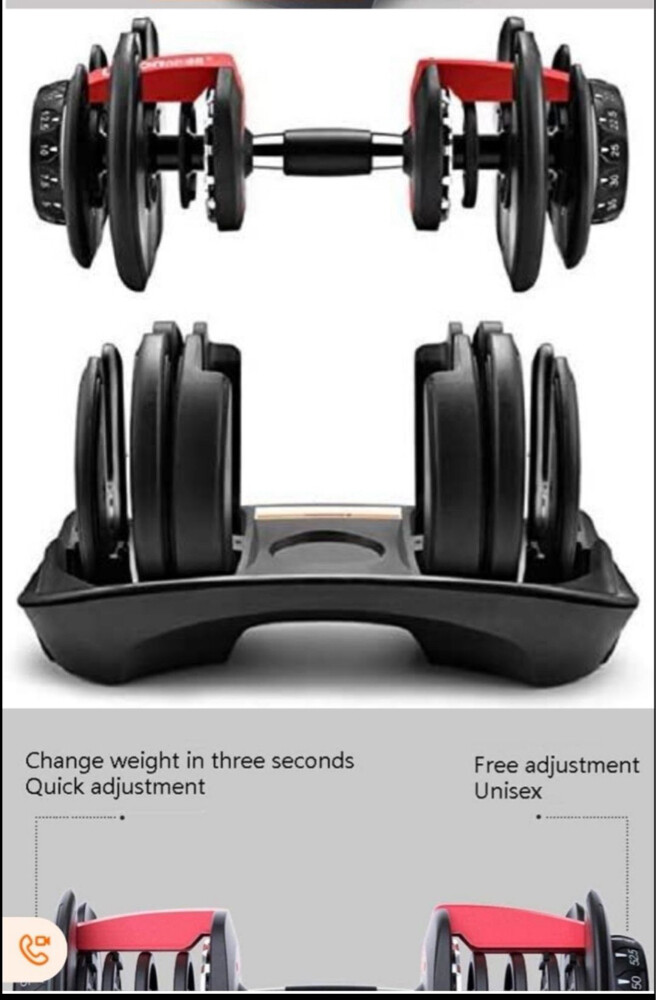 Adjustable dumbbell 48 kg - 3