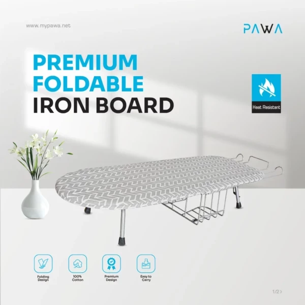 PAWA Premium Foldable Iron Board - 4