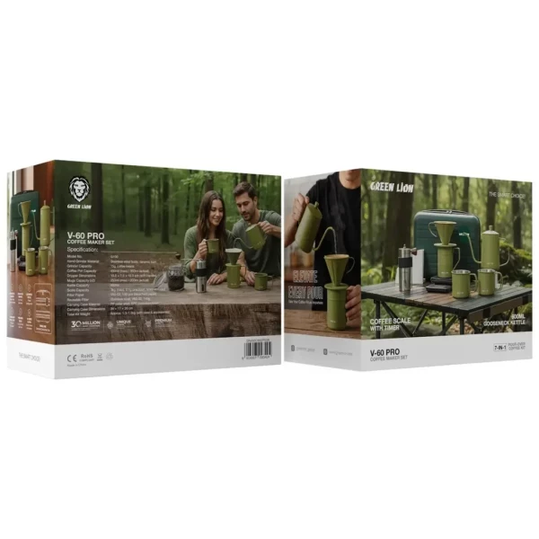 Green Lion V-60 Pro Coffee Maker - 5