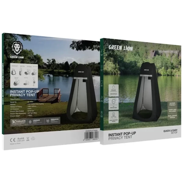 Green Lion Instant Pop-Up Privacy - 4