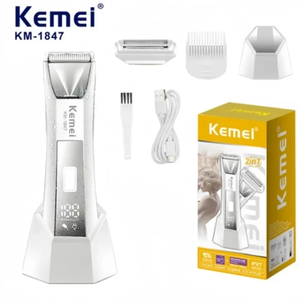 Kemei Digital Hair Clipper - 5