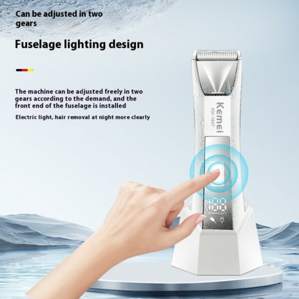 Kemei Digital Hair Clipper - 3