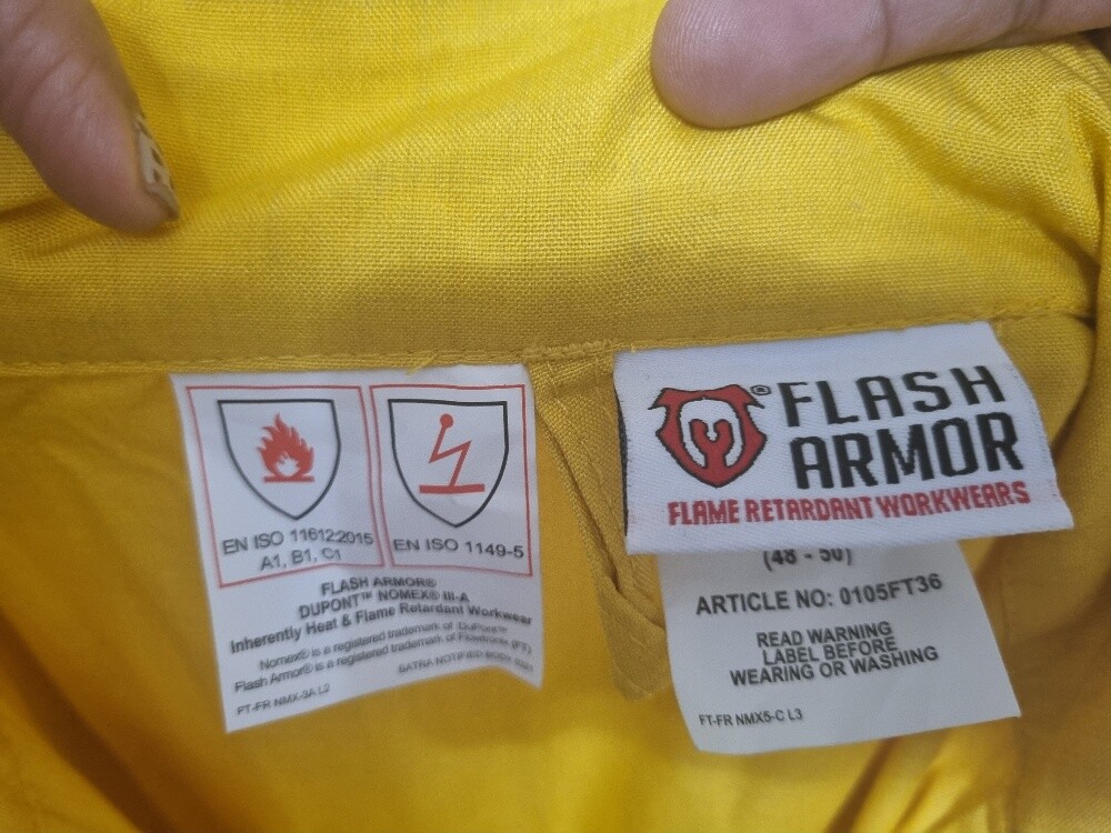 coverall oil heat resistant - 2