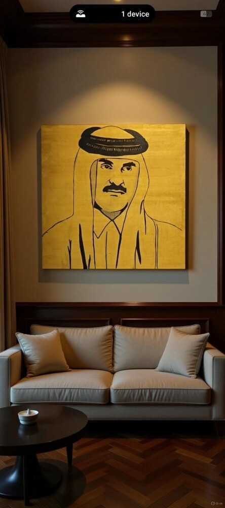 Hand painted portrait - 1