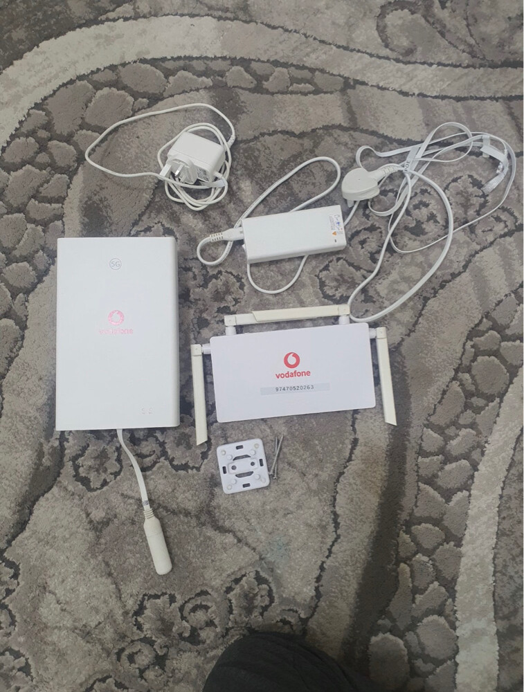 vodafone router and it’s booster - 1