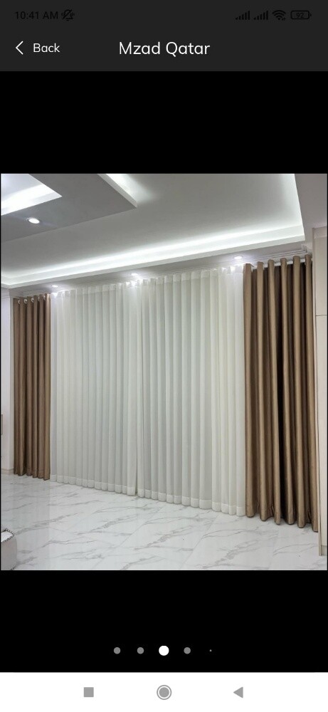Qatar curtains making - 1