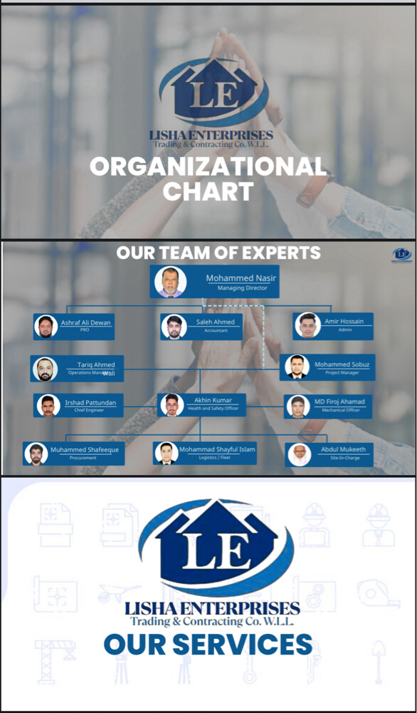 LISHA ENTERPRISES TRADING & CONT  - 6