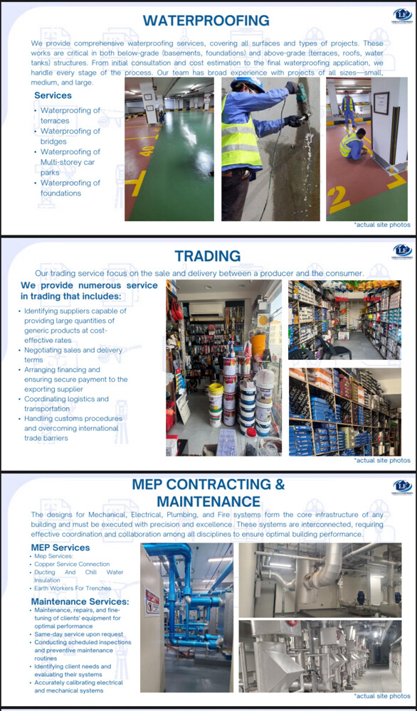 LISHA ENTERPRISES TRADING & CONT  - 9