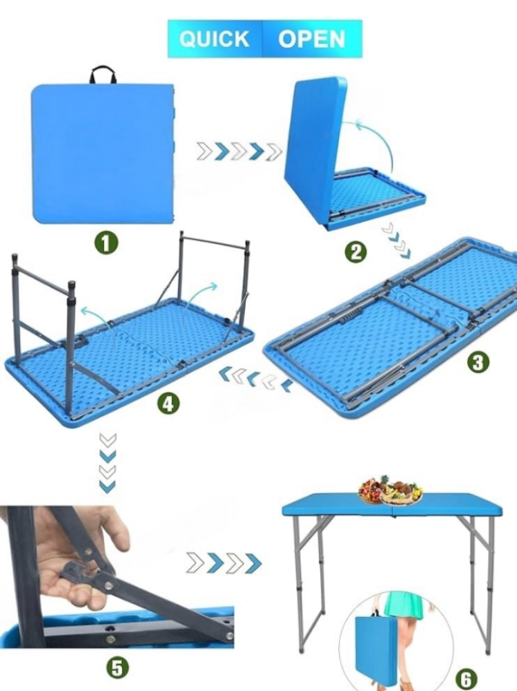 heavy deuty Foldable table - 3