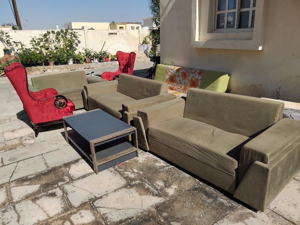 sofa, 6 pcs , excellent condition - 7